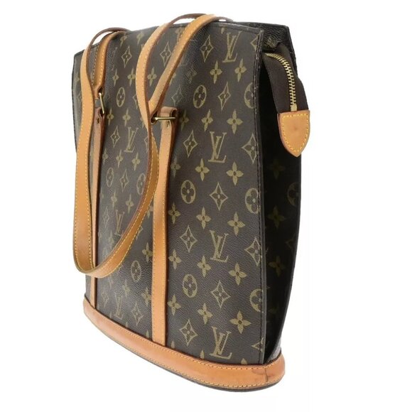 LOUIS VUITTON BABYLONE Shoulder Bag Monogram Leather Brown France - Picture 4 of 14